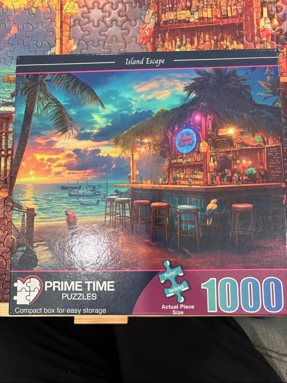 Island Escape 1000-Piece Jigsaw Puzzle - Multicolor